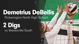 2 Digs vs Westerville South 