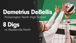 8 Digs vs Westerville North 