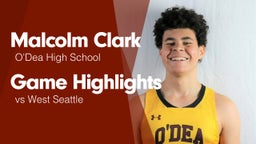 Game Highlights vs West Seattle 