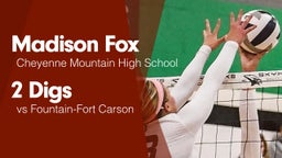 2 Digs vs Fountain-Fort Carson 