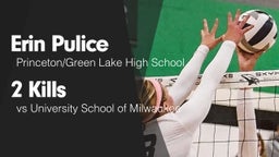 2 Kills vs University School of Milwaukee