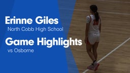 Game Highlights vs Osborne 