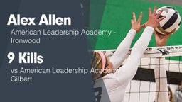 9 Kills vs American Leadership Academy - Gilbert 