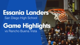 Game Highlights vs Rancho Buena Vista 