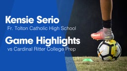 Game Highlights vs Cardinal Ritter College Prep 