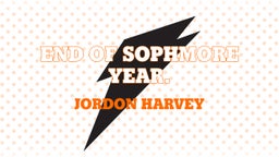 end of sophmore year.