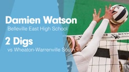 2 Digs vs Wheaton-Warrenville South