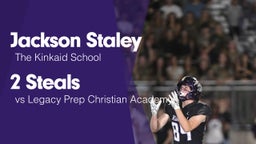 2 Steals vs Legacy Prep Christian Academy