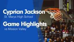 Game Highlights vs Mission Valley 
