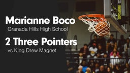 2 Three Pointers vs King Drew Magnet 