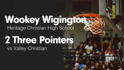 2 Three Pointers vs Valley Christian