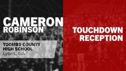  Touchdown Reception vs Bacon County 
