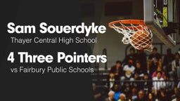 4 Three Pointers vs Fairbury Public Schools