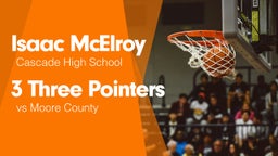 3 Three Pointers vs Moore County 