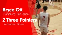 2 Three Pointers vs Southern Boone 