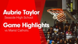 Game Highlights vs Marist Catholic 