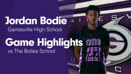 Game Highlights vs The Bolles School