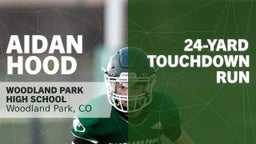 24-yard Touchdown Run vs Colorado Springs Christian 