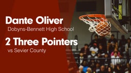 2 Three Pointers vs Sevier County 