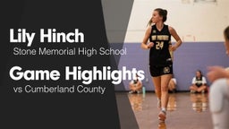 Game Highlights vs Cumberland County