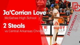 2 Steals vs Central Arkansas Christian
