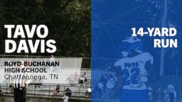 14-yard Run vs Chattanooga Christian 