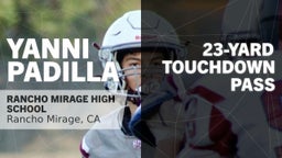 23-yard Touchdown Pass vs Shadow Hills 