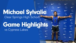 Game Highlights vs Cypress Lakes 