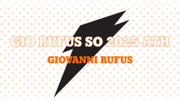 Gio Rufus So 2025 ATH  
