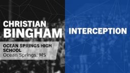  Interception vs St. Martin 