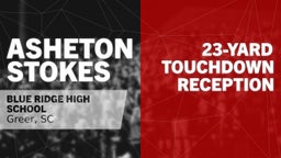 23-yard Touchdown Reception vs Broome 