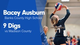 9 Digs vs Madison County 