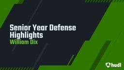 Senior Year Defense Highlights 