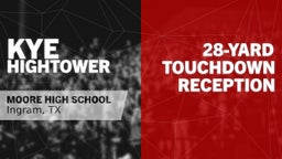 28-yard Touchdown Reception vs Bangs 