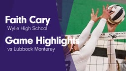 Game Highlights vs Lubbock Monterey