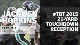 #TBT 2015: 21-yard Touchdown Reception vs Banks County 