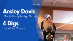 4 Digs vs White County 