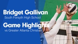 Game Highlights vs Greater Atlanta Christian
