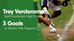 3 Goals vs Warren Hills Regional 