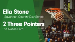 2 Three Pointers vs Nation Ford 
