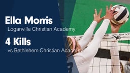 4 Kills vs Bethlehem Christian Academy 