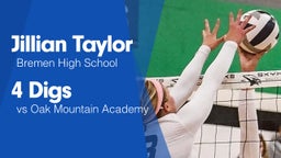 4 Digs vs Oak Mountain Academy