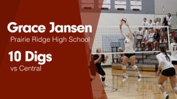 10 Digs vs Central 