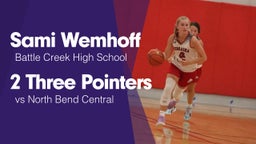 2 Three Pointers vs North Bend Central