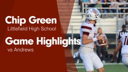 Game Highlights vs Andrews 