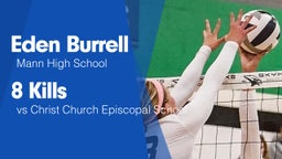 8 Kills vs Christ Church Episcopal School