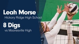 8 Digs vs Mooresville High