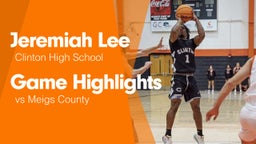 Game Highlights vs Meigs County 