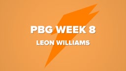 PBG Week 8
