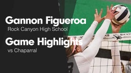 Game Highlights vs Chaparral 